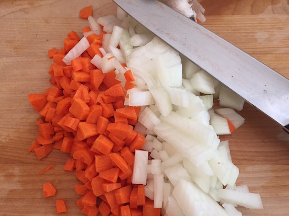 carrot and onion