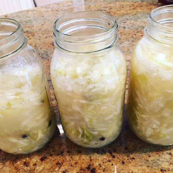 Sauerkraut - done!