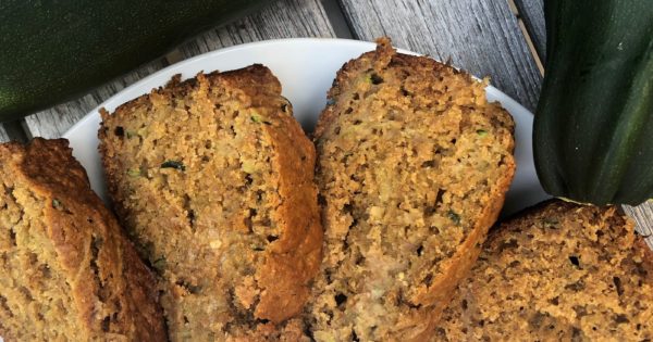 zucchini applesauce bread